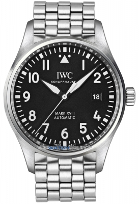 Buy this new IWC Pilot's Watch Mark XVIII 40mm iw327015 mens watch for the discount price of £4,365.00. UK Retailer.